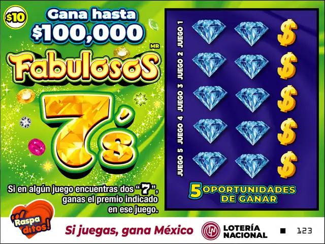 Raspadito Fabulosos 7´s (Sorteo 345)
