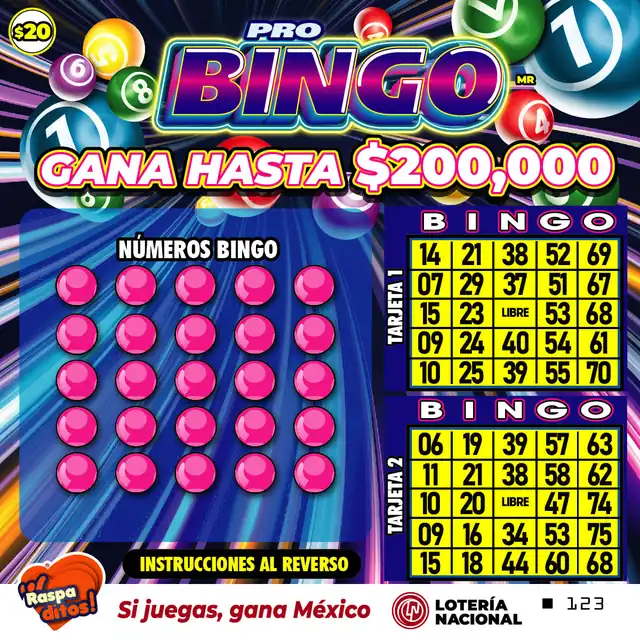 Raspadito Pro Bingo (Sorteo 353)